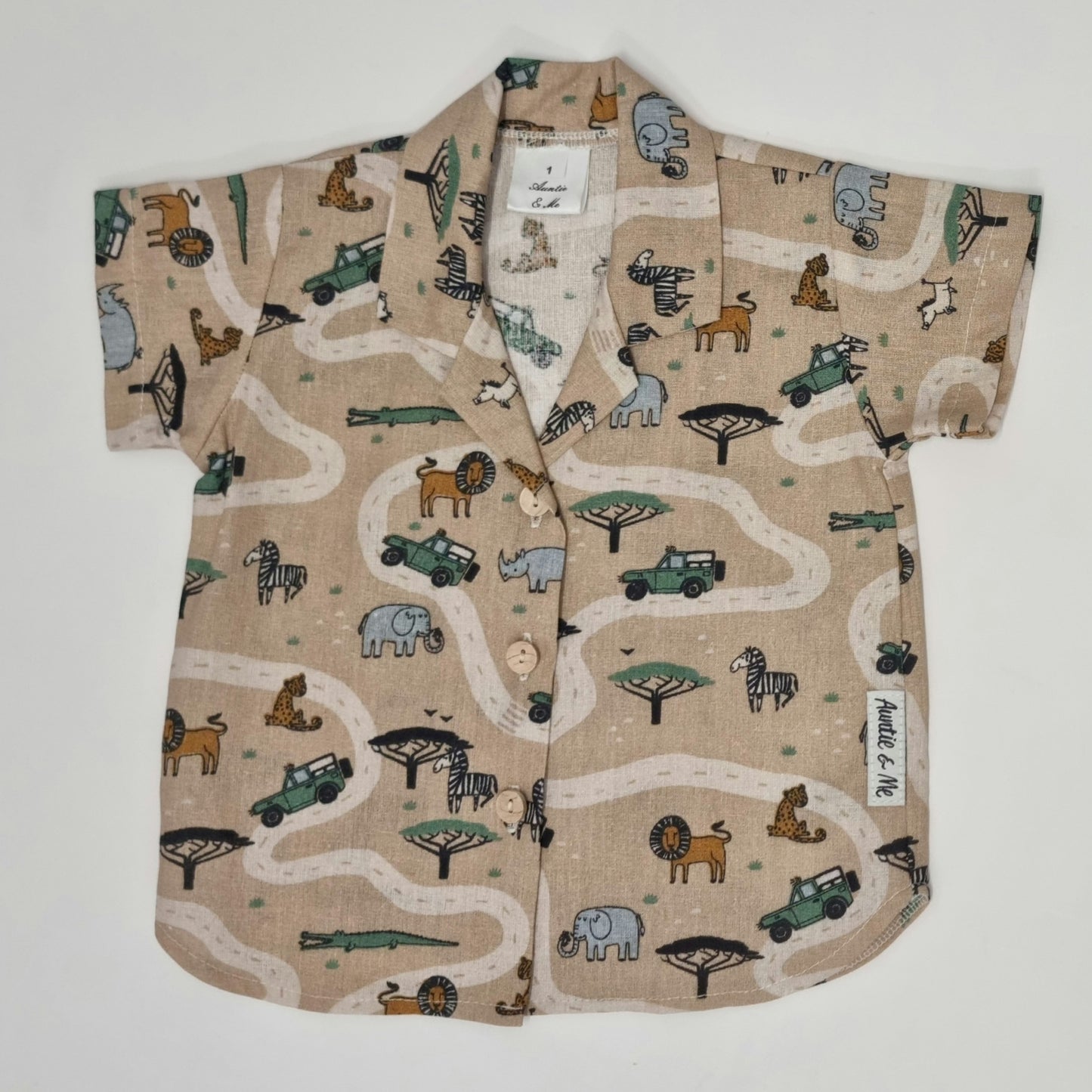 Short Sleeve Shirts - Animals