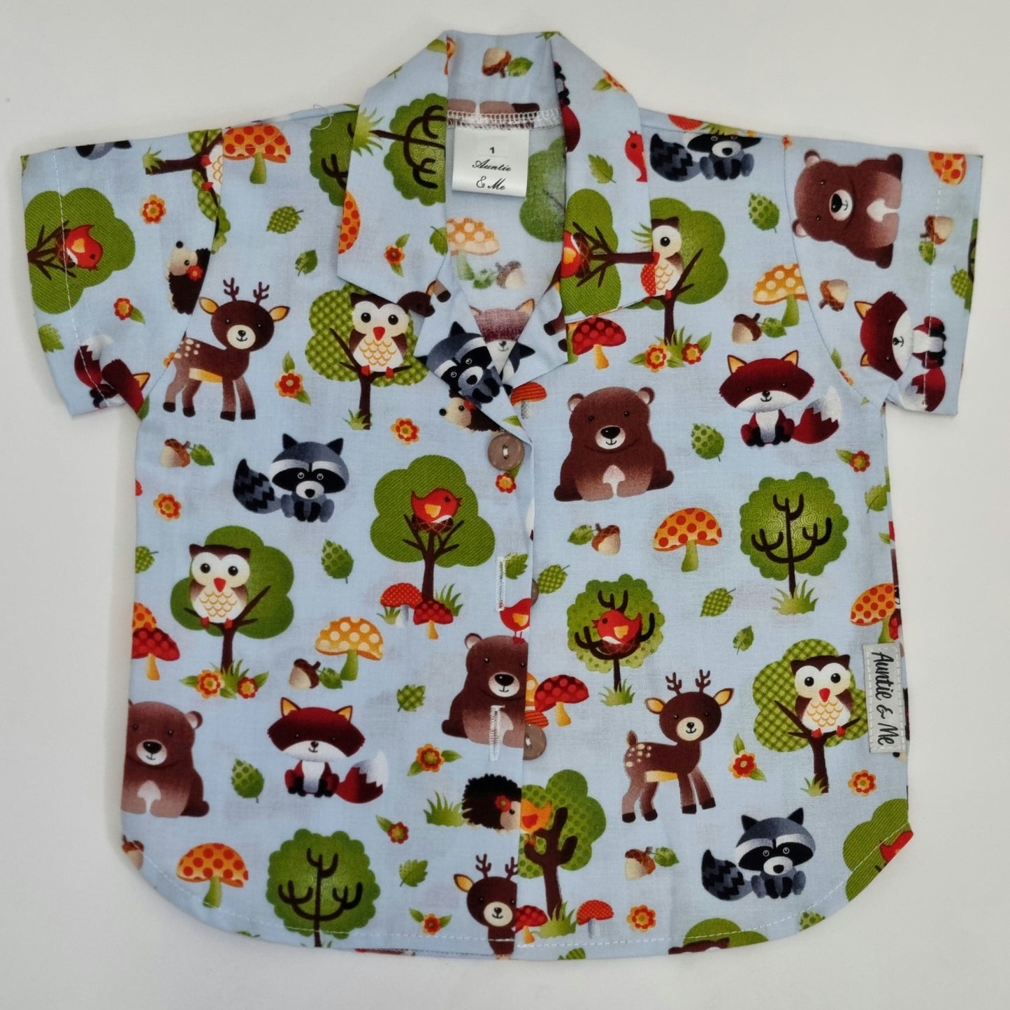 Short Sleeve Shirts - Animals