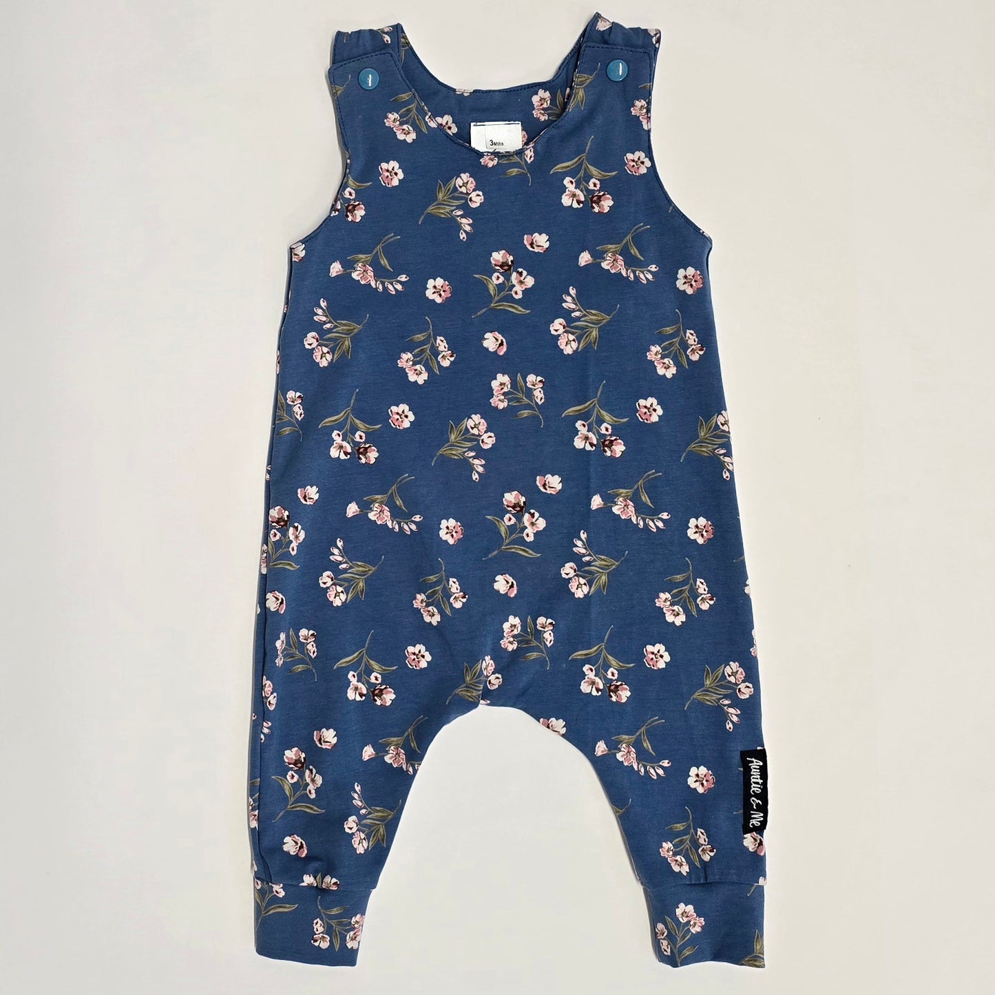 Long Leg Rompers - Floral