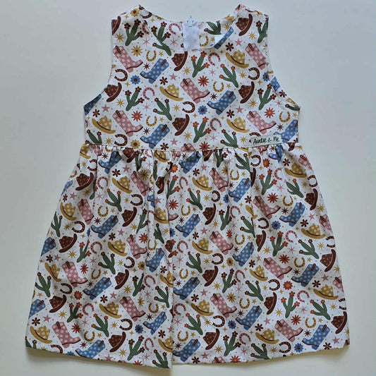 Classic Dress - Strawberries and Cowboys