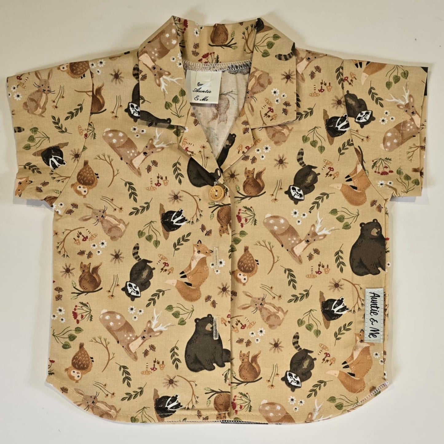 Short Sleeve Shirts - Animals