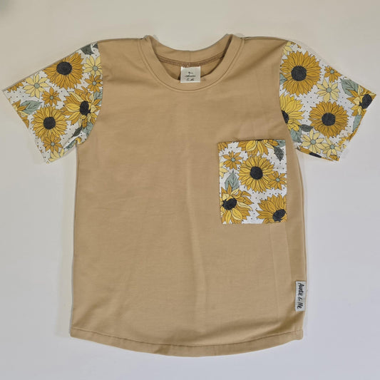 Classic Tee with Print Details