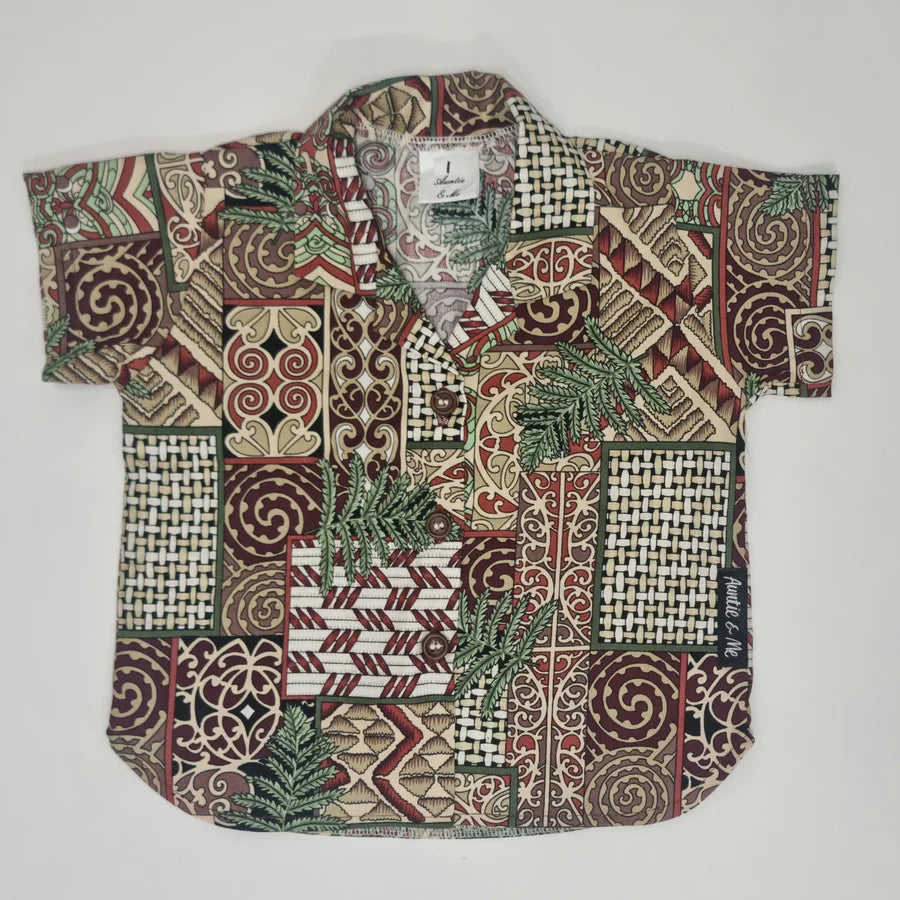 Short Sleeve Shirts - Aotearoa Design