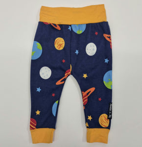 Harem Pants - Planets with Yellow