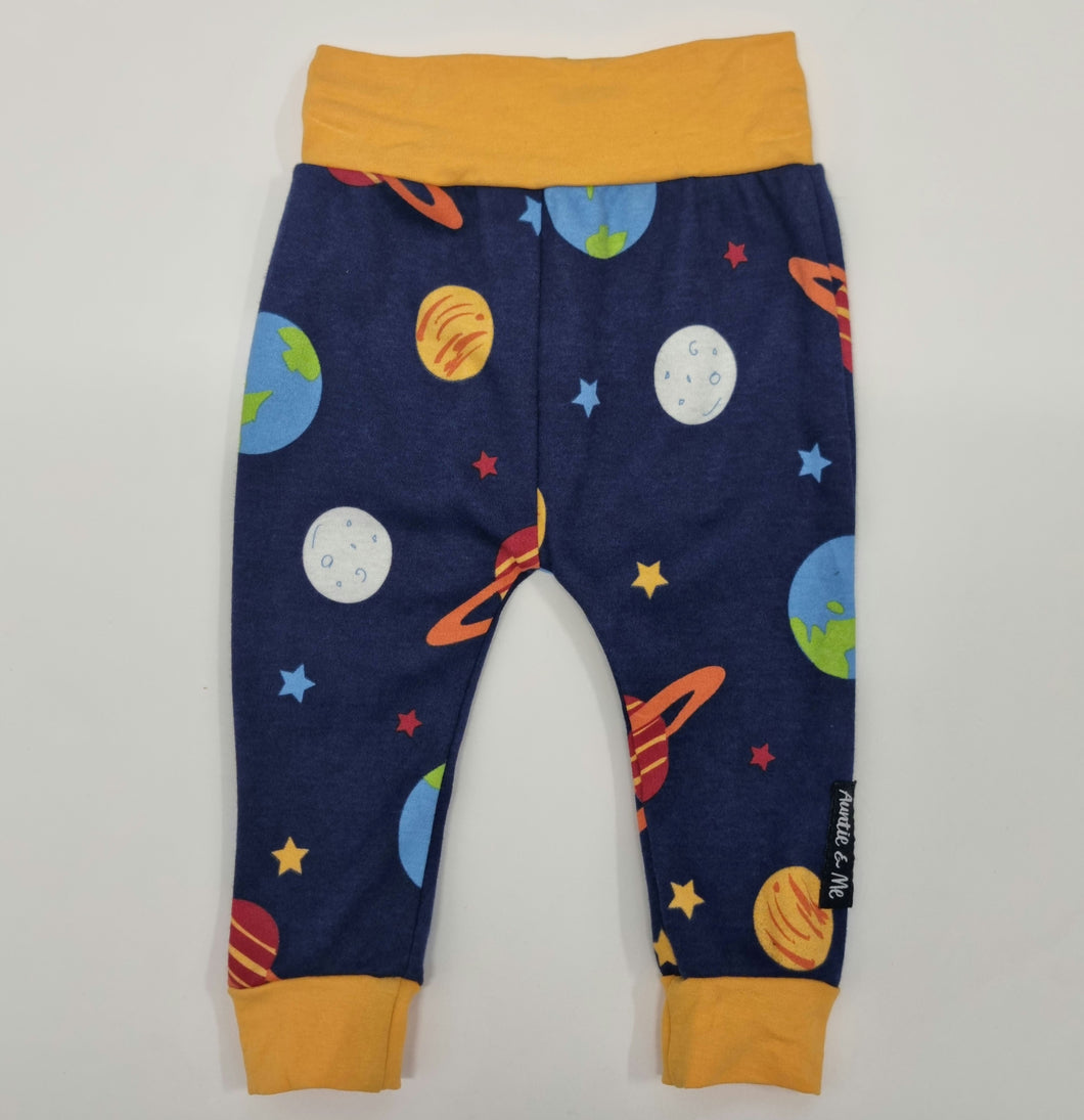 Harem Pants - Planets with Yellow