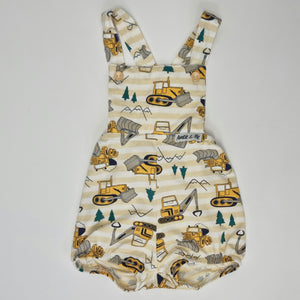 Playsuits - Yellow Stripe Diggers